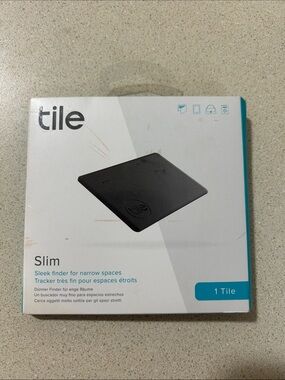 Tile Slim Bluetooth Tracker – Black